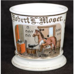 Occupational Shaving Mug=Blacksmith