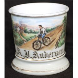 Occupational Shaving Mug=Bicycle