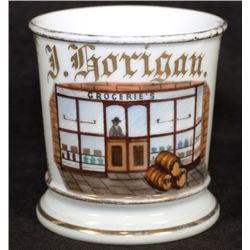 Occupational Shaving Mug=Grocery Storefront