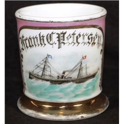 Occupational Shaving Mug=Ocean Sailing Ship