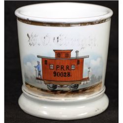 Occupational Shaving Mug=Railroad Caboose Operator