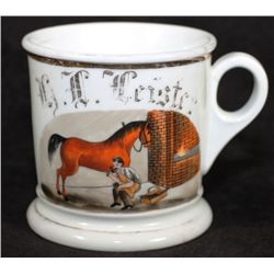 Occupational Shaving Mug=Blacksmith