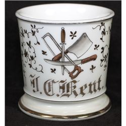 Occupational Shaving Mug=Butcher