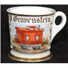 Image 1 : Occupational Shaving Mug=Railroad Caboose Operator
