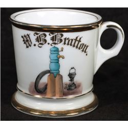 Occupational Shaving Mug= Plumber