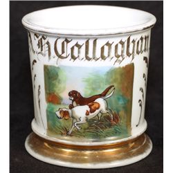 Occupational Shaving Mug= Hunting Dogs