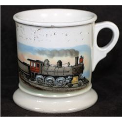 Occupational Shaving Mug= RR Train Conductor