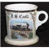 Image 1 : Occupational Shaving Mug= RR Train Bridge Builder