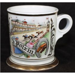 Occupational Shaving Mug= Racetrack