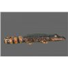 Image 5 : Wood Carved Alligator, Native American   (Size:  See