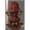 Image 10 : Pacific Island Wood Carving of a figure with tongue