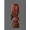 Image 7 : Pacific Island Wood Carving of a figure with tongue