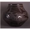 Image 3 : Carmelita Dunlap Very Large Black on Black Pottery,