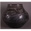Image 4 : Carmelita Dunlap Very Large Black on Black Pottery,