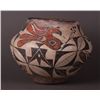 Image 4 : Southwest Polychrome Pottery Olla, Acoma, Early 18th