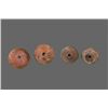 Image 2 : Rare Pre-Columbian Husos Collection of 4.  One of the