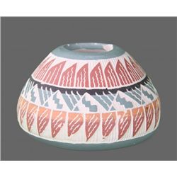 Navajo Handmade Pottery, signed by artist F. Jarvison