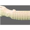 Image 5 : Ivory tusk carved alligator   (Size:  See Last Photo