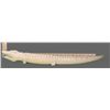 Image 6 : Ivory tusk carved alligator   (Size:  See Last Photo