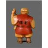 Image 5 : 19th Century Ivory Netsuke, Man with Gong   (Size:  See