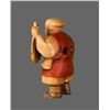 Image 6 : 19th Century Ivory Netsuke, Man with Gong   (Size:  See