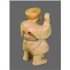 Image 4 : Early 1900's Ivory Netsuke, Man with Smoking Pipe