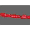 Image 5 : Red Coral Necklace, comprised of natural coral beads of