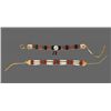 Image 1 : Two Native American Beaded Necklaces.  Made with Bone