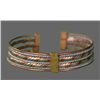 Image 1 : Native American Handmade Copper Weaved Bracelet