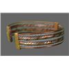 Image 4 : Native American Handmade Copper Weaved Bracelet