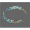 Image 4 : Silver and Turquoise Bracelet   (Size:  See Last Photo