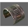 Image 1 : Silver Bracelet, Native American.  Solid and heavy.