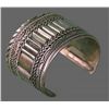 Image 3 : Silver Bracelet, Native American.  Solid and heavy.
