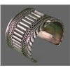 Image 7 : Silver Bracelet, Native American.  Solid and heavy.