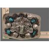 Image 7 : Metal Belt Buckle with Chief and Indian Head Nickels,