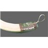 Image 4 : Boar Tusk Silver Pendant, Native American.  Comes with