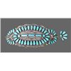 Image 1 : Silver and Turquoise Hairpin, Native American.  Comes