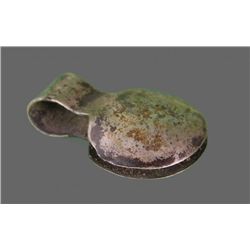 Pre-Columbian Silver Round Tweezers, Circa 900 AD