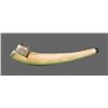Image 3 : Silver Horn Pipe with Indian Head Nickel, Native