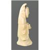 Image 6 : Stone Carving of Lady with Bowl, Asian   (Size:  See