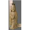 Image 9 : Stone Carving of Lady with Bowl, Asian   (Size:  See