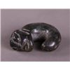 Image 2 : Antique Netsuke, Black Stone Alien like figure.