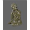 Image 8 : Cast Iron Statue from India with Green Patina   (Size: