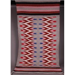 Antique Native American Rug   (Size: 62 inches x 29 inches)