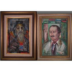 Wladislaw POPIELARCZYK (1925-1987)  Two paintings