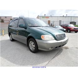 2003 - KIA SEDONA