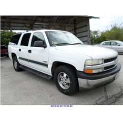 2000 - CHEVROLET SUBURBAN