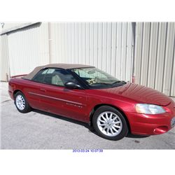 2001 - CHRYSLER SEBRING