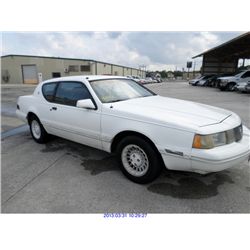 1988 - MERCURY COUGAR