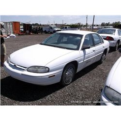 1996 Chevrolet Lumina, 142,878 MILES VIN:2G1WL52M2T1147436, Sedan, FWD, V6, 3.1L TITLE # 192191GSD98